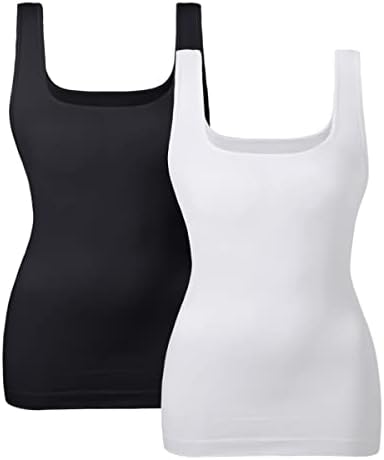 EUYZOU Seamless Square-Neck Shaping Camisole