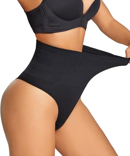 Thong Shapewear Tummy Control Underwear for Women Seamless Body Shaper Panties