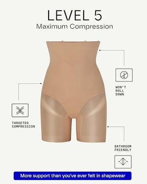 SuperPower Short - High Compression Shapewear for Women