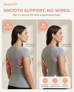 Wireless Bras for Women No Underwire – Small to Plus Size Bralettes with Support and Natural Lift