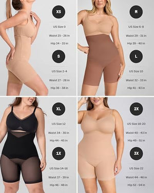 SuperPower Short - High Compression Shapewear for Women