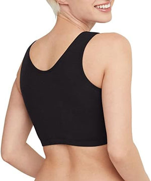 Women's Pack, Cotton Scoopneck Bralette, Low-Impact Sports Bra, 3-Pack
