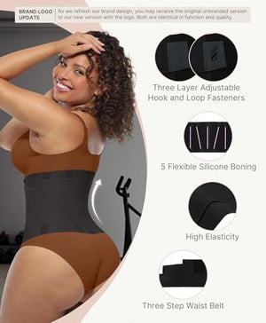 Waist Trainer Belt Waist Cincher Trimmer Ab Belt Tummy Control Body Shaper with Triple Wrap Women and Men