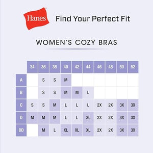 Women's Cozy Wireless Bra, Full-Coverage Pullover Bra, Seamless T-Shirt Bra