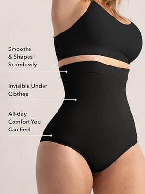 Shapewear for Women - Seamless Shapewear Tummy Control Panty, Body Shaper, Tummy Control Underwear for Women