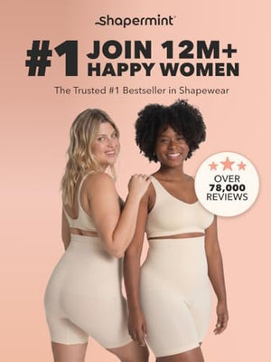 Shapewear for Women - High-Waisted Shapewear Tummy Control Shorts, Thigh Slimmer, Underwear for Women