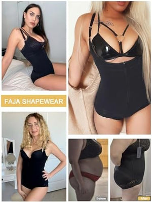 Women's Fajas Colombianas Shapewear Postpartum Tummy Control Body Shaper Girdles Compression Garment