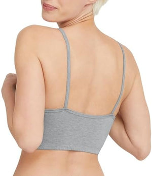 Women's String Bralette Pack, 3-Pack, Cotton Sports Bralette Bras for Women, Solid or Assorted Wireless Bras