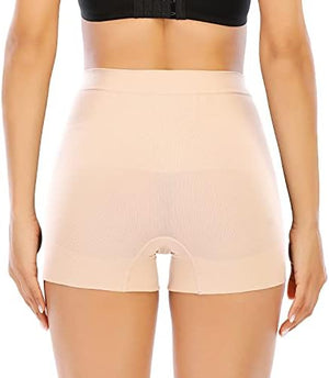 Womens Seamless Shaping Boyshorts Panties Tummy Control Underwear Slimming Shapewear Slip Shorts