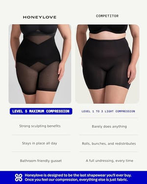 SuperPower Short - High Compression Shapewear for Women