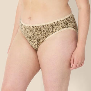 Women's Cotton Spandex Bikini Brief Underwear (Available in Plus Size), Pack of 6