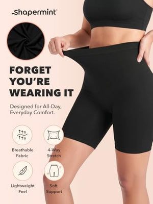 Shapewear for Women - High-Waisted Shapewear Tummy Control Shorts, Thigh Slimmer, Underwear for Women