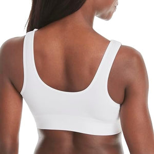 Women's Cozy Wireless Bra, Full-Coverage Pullover Bra, Seamless T-Shirt Bra