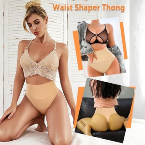 Tummy Control Thong Shapewear for Women Seamless Shaping Novelty Thong Panties Body Shaper Underwear