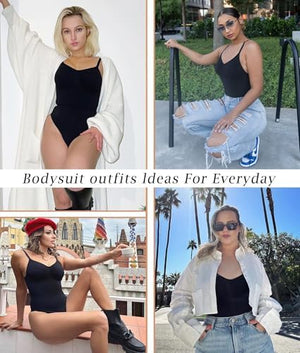 Women's Tummy Control Shapewear Thong Bodysuit Seamless Waist Snatching Body Shaper