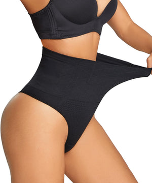 Thong Shapewear Tummy Control Underwear for Women Seamless Body Shaper Panties