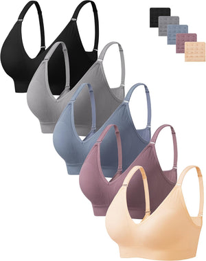 Bras for Women No Underwire Wireless Cami Tank Top Sports Bras Seamless Padded Bralettes for Women